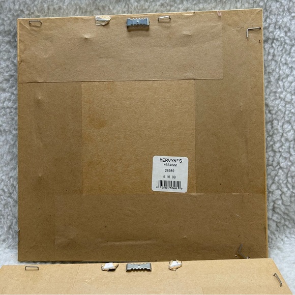 C Winterle Olson set of 2 bathroom framed decor cream color 10.5" Mervyn's - Picture 11 of 14